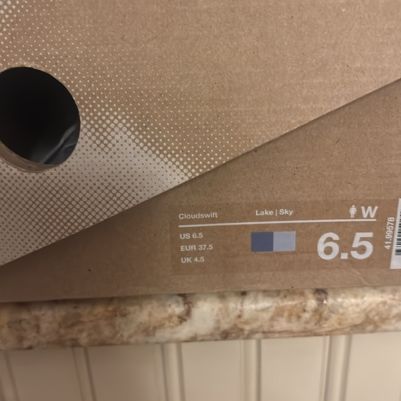 Women's ON CLOUD Cloudswift Blue Athletic Shoes SIZE 6.5 - Picture 10 of 11